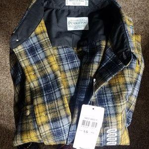 Pendleton long sleeve wool shirt